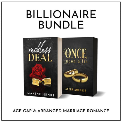 Billionaire Romance Bundle: Once Upon A Lie & Reckless Deal